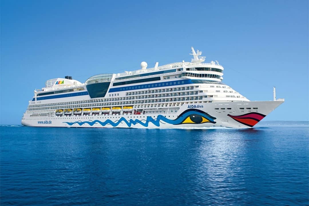 8 daagse Noord-Europa cruise met de AIDAdiva