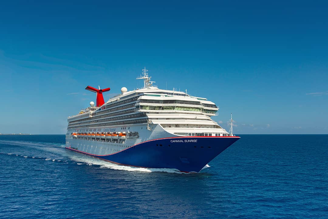 6 daagse Caribbean cruise met de Carnival Sunrise