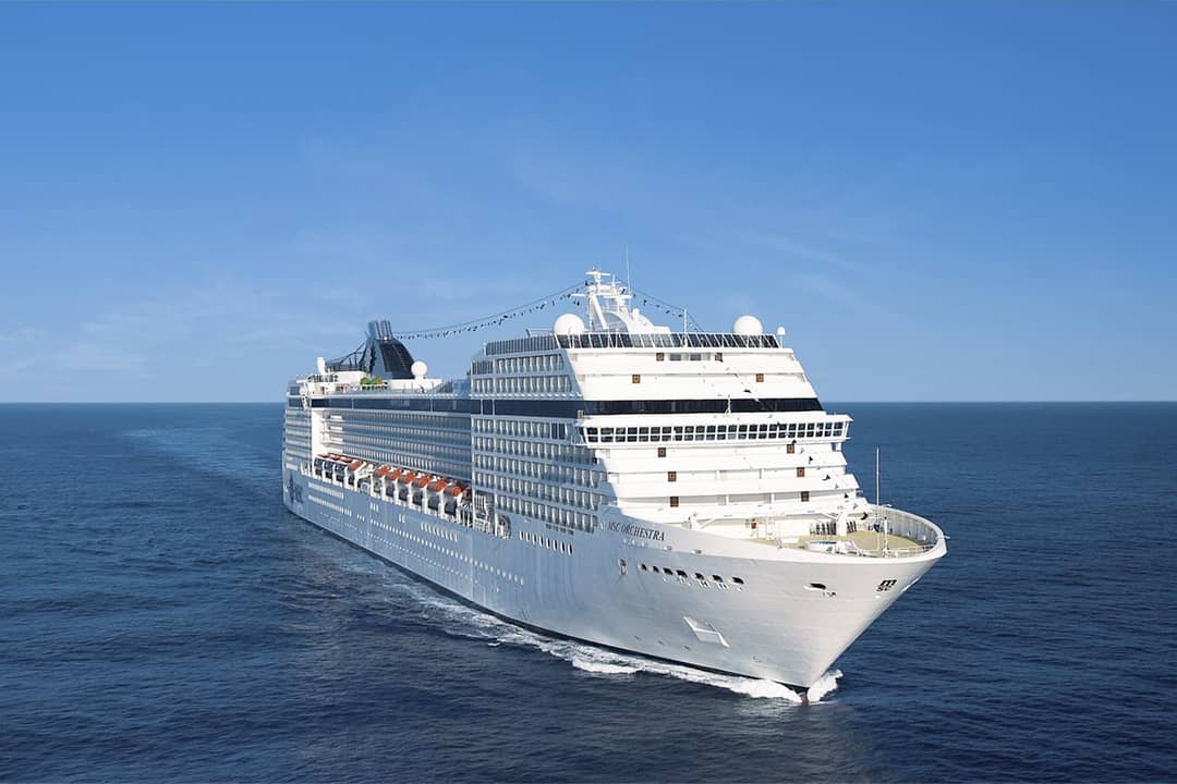 8 daagse West-Middellandse Zee cruise met de MSC Orchestra