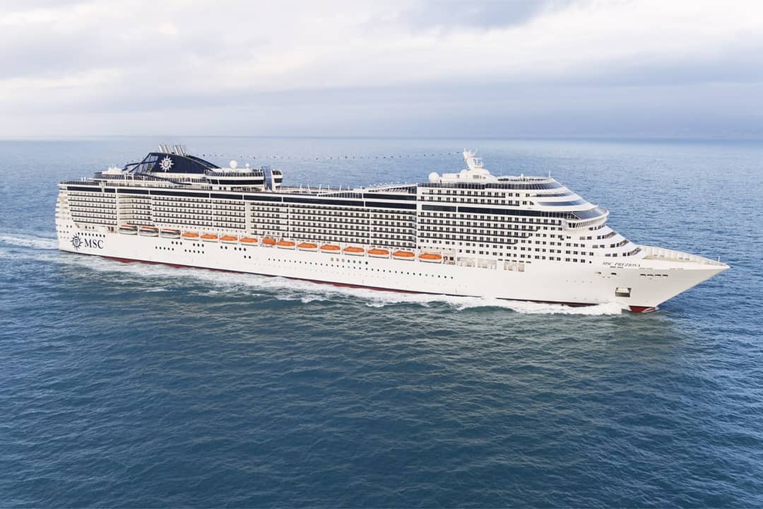 6 daagse Noord-Europa cruise met de MSC Preziosa