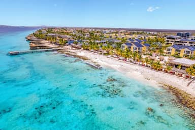 Delfins Beach Resort Bonaire Tapestry by Hilton