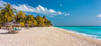 De rustige oostkust van Mauritius