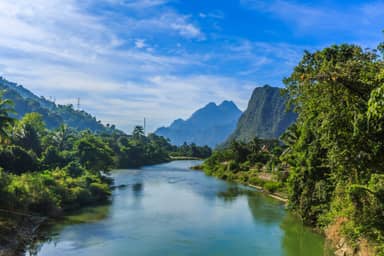 2-daagse boottocht over de Mekong