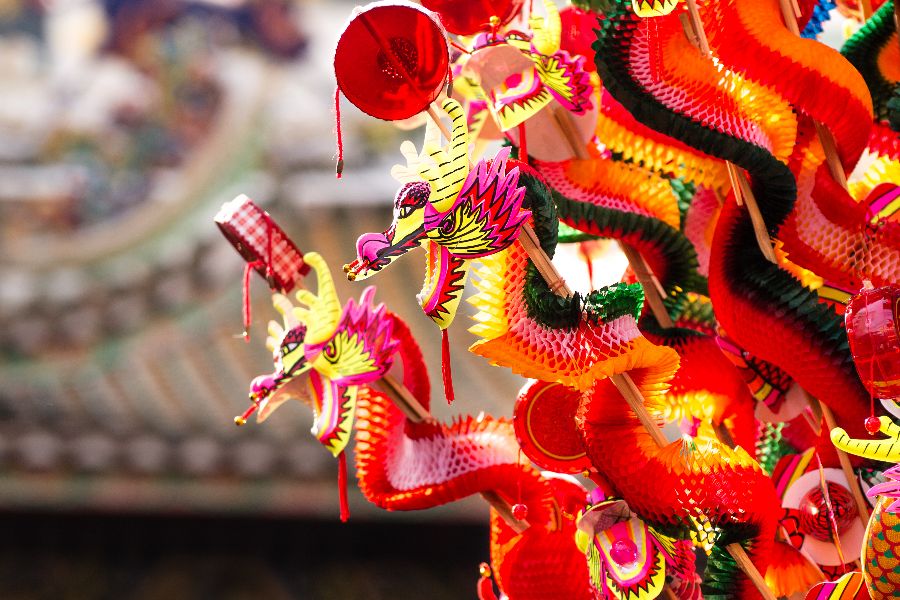 Wandelen door Chinatown