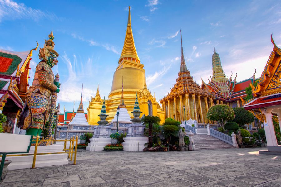 Grand Palace, What Pho en Chinatown