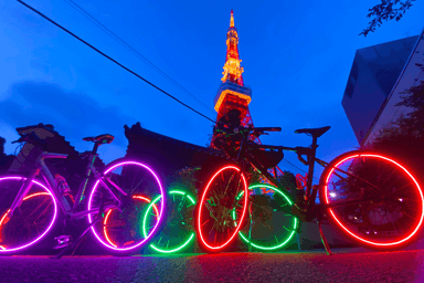 Tokyo Fietstour (By Night)