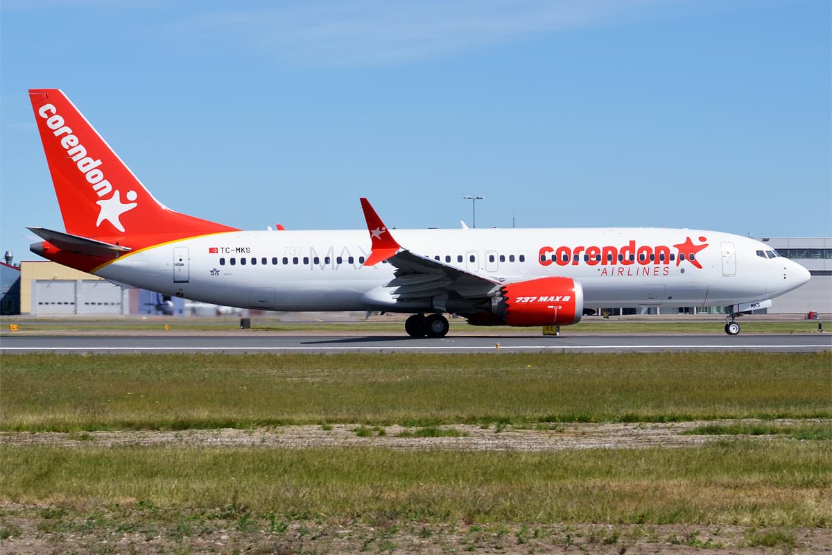 Corendon Airlines, TC-MKS, Boeing 737-8 MAX