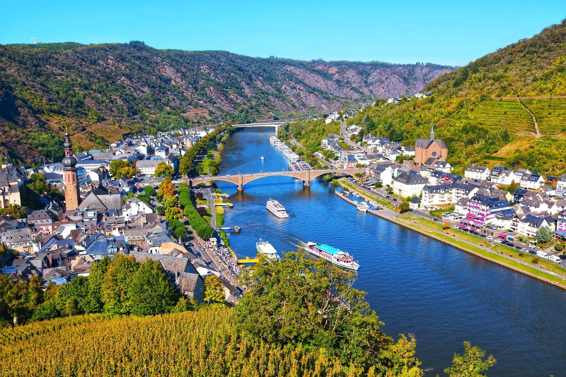 Riviercruises, Duitsland