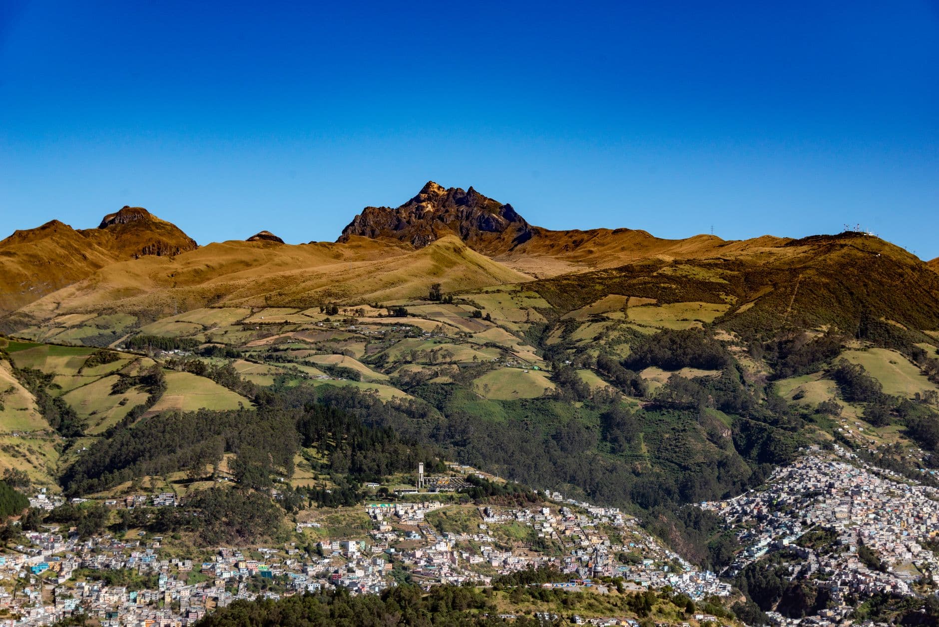 De Andes in Ecuador