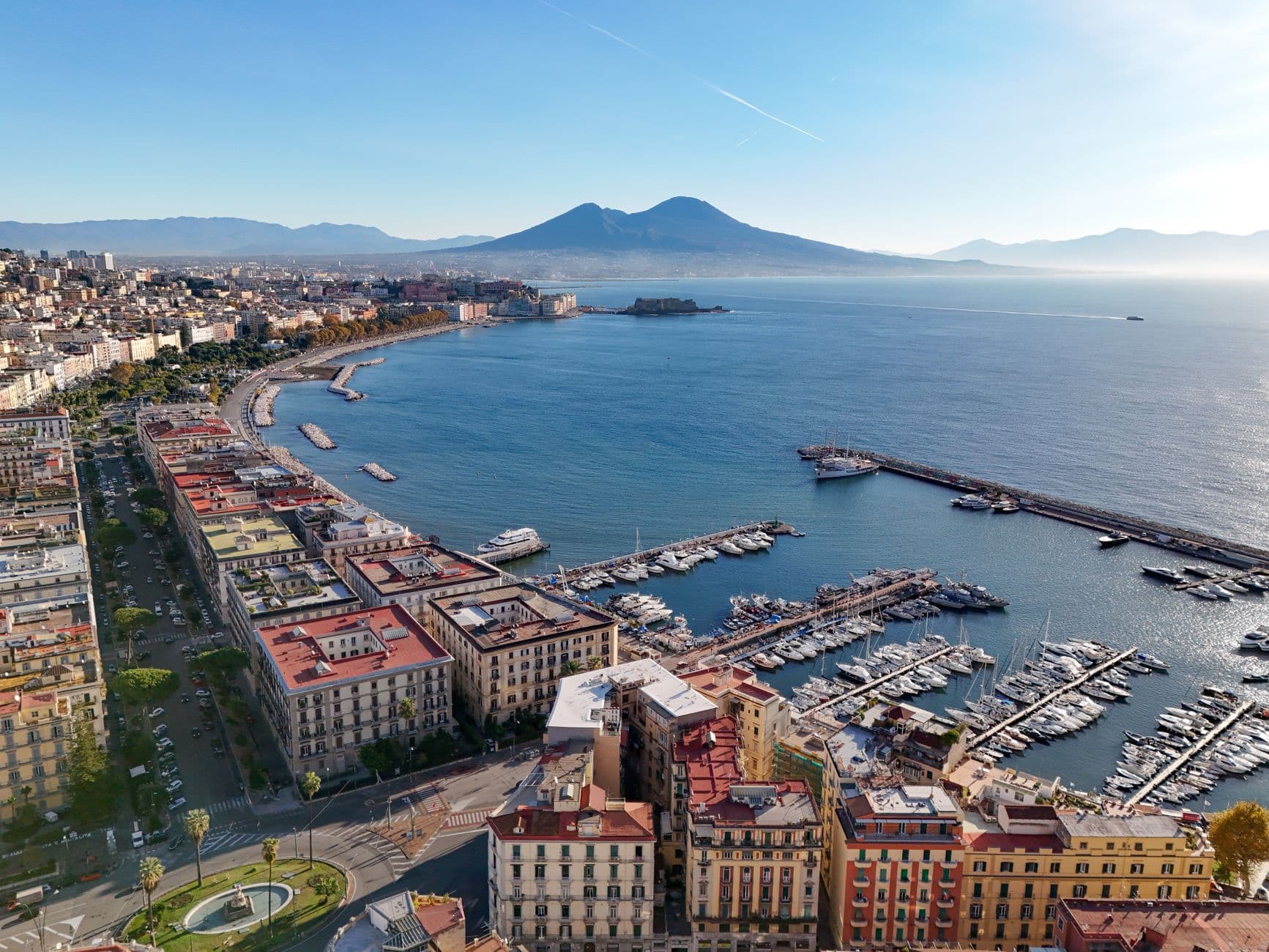 Baai Van Napels, Italië
