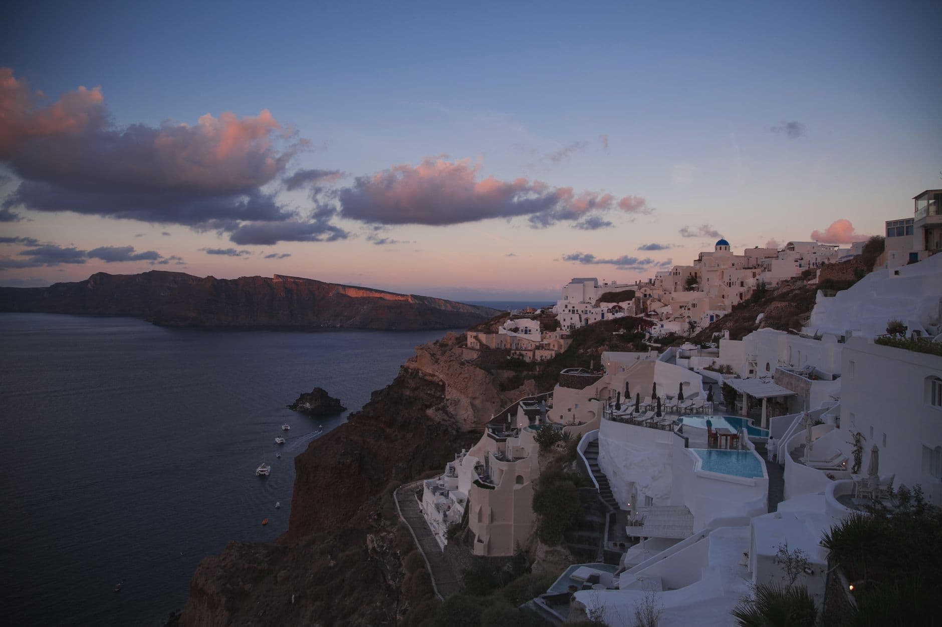 Oia op Santorini, Griekenland