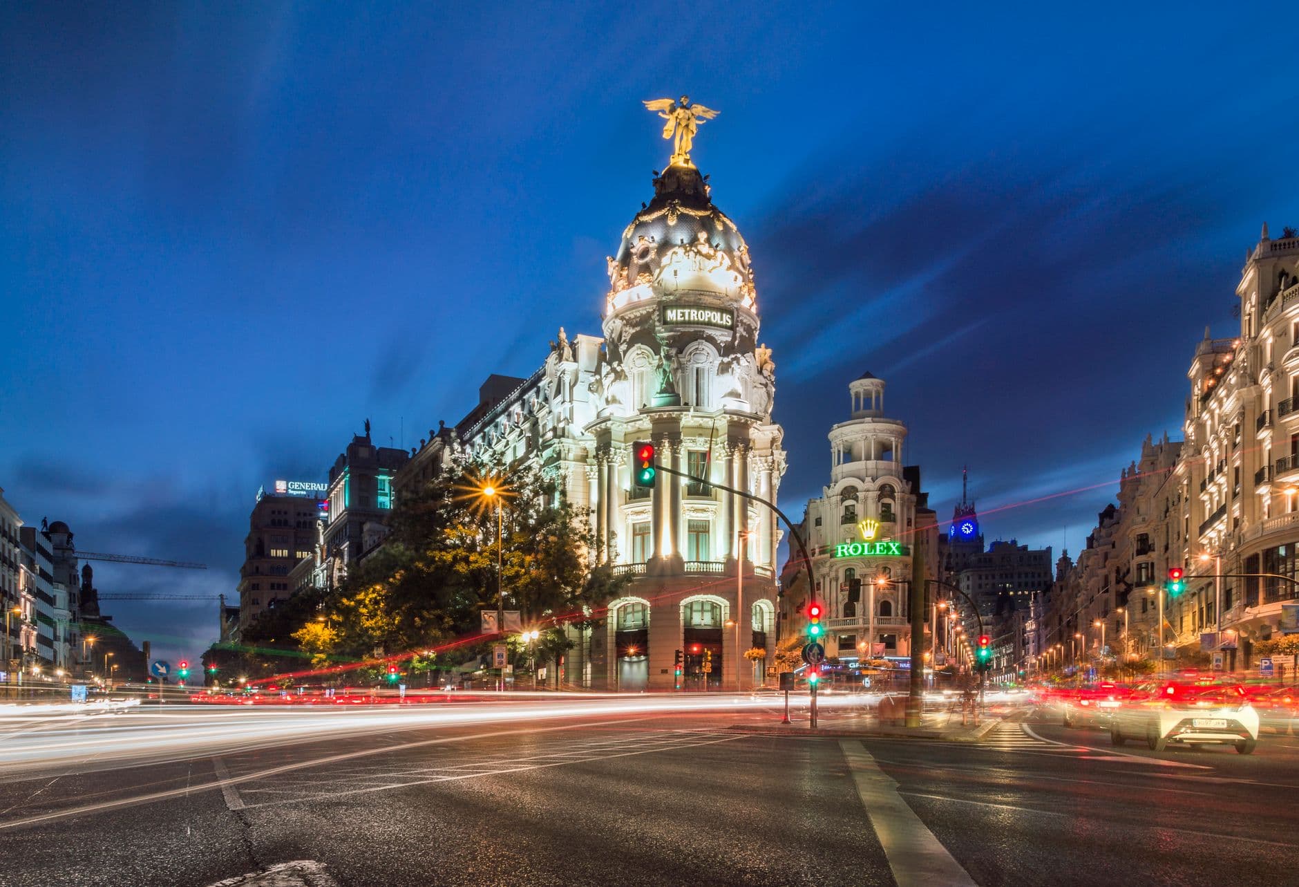 Madrid stadsbeeld