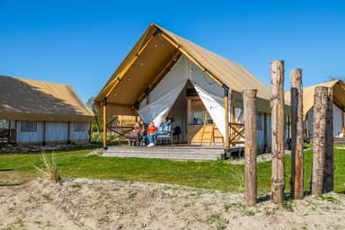 Glampingtent Beachfront Luxe 4