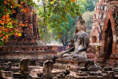 Fietstour Ayutthaya's Schatten