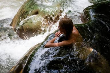 Emerald Pool, Hot Spring Waterval en Tiger Cave